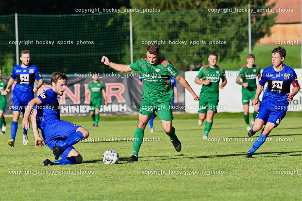 FC Gmünd vs. Union Matrei 19.8.2023 | #8 Benjamin Cosic, #12 Marvin Metzler, #20 Mathias Berger