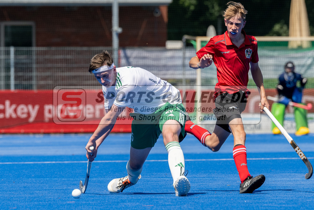 SFE_20230708_0057 | EuroHockey EM U18 Boys Austria vs Ireland am 08.07.2023 in Krefeld (Gerd-Wellen-Hockeyanlage), Photo: Stephan Fehrmann 2023 (Sports-Gallery)