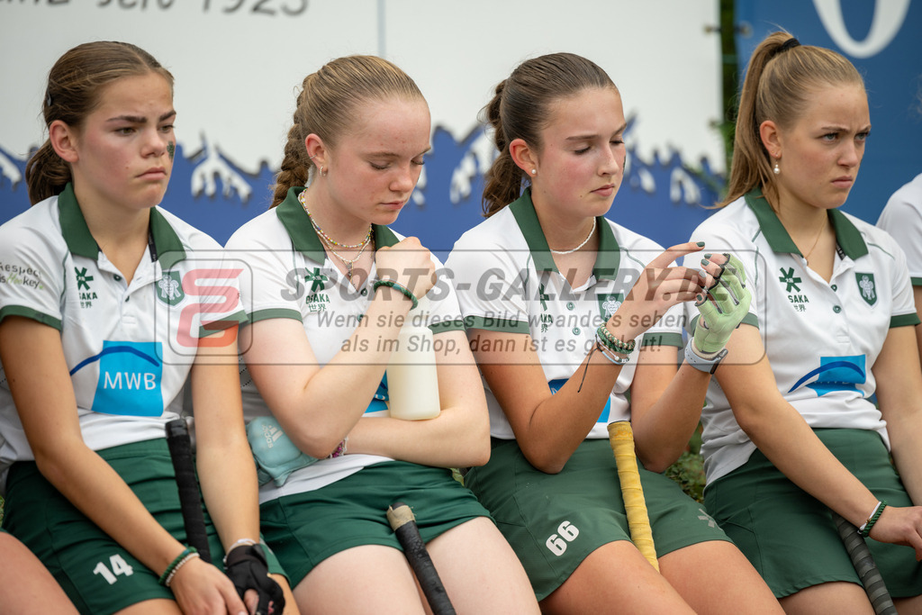 SFE_20231022_0090 | Deutsche Meisterschaft Weibliche U16 Finale Uhlenhorst Mülheim - Düsseldorfer HC am 22.10.2023 in Köln (Düsseldorfer Hockeyclub 1905 e.V.), Photo: Stephan Fehrmann 2023 (Sports-Gallery)