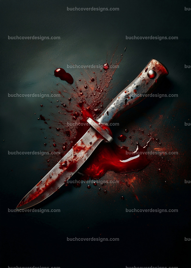 Blutiges messer | Entdecken Sie kreative Buch Cover Designs für Self-Publishing-Autoren und Verlage! Unsere maßgeschneiderten Designs ziehen Leser an und bringen Ihre Geschichten visuell zum Leben. Lassen Sie uns Ihr perfektes Cover gestalten!
