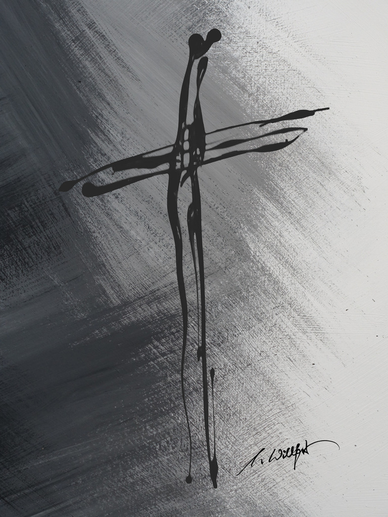 Trauerkreuz_schwarz weiß | Trauerkreuz_schwarz weiß - Realisiert mit Pictrs.com