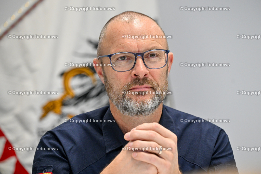 Andreas Pilsl_ Landespolizeidirektor Ooe_ 28.12.2023-12 | 28.12.2023, Landespolizeidirektion Oberoesterreich, AUT, Andreas Pilsl, im Bild Andreas Pilsl (Landespolizeidirektor Ooe)