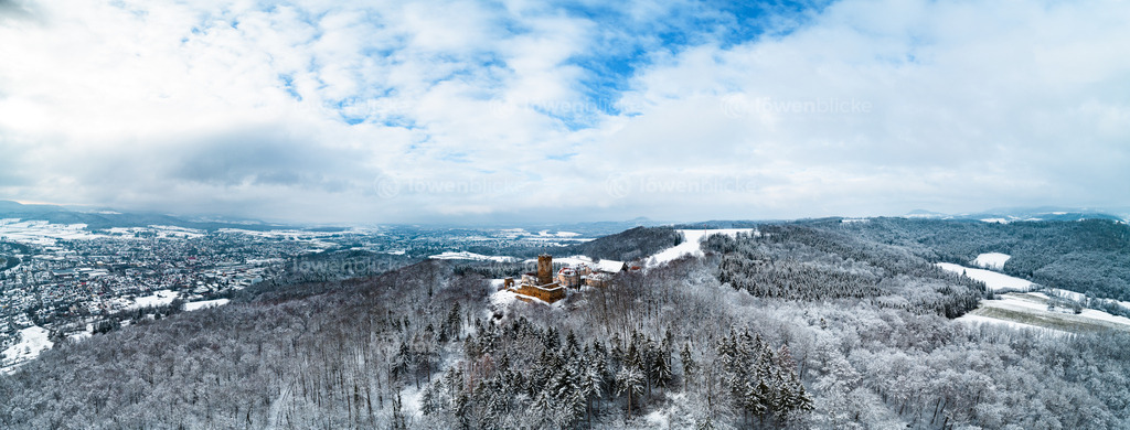 Burg Staufeneck im Winter | löwenblicke | shop