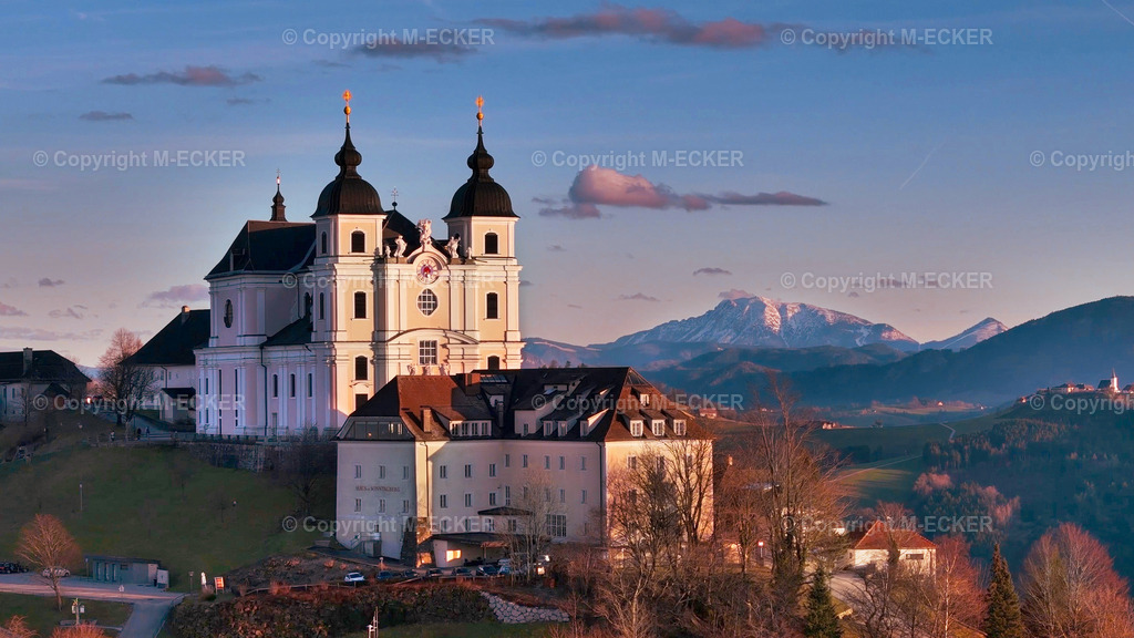 Basilika Sonntagberg | Basilika Sonntagberg bei Sonnenuntergang - Realisiert mit Pictrs.com