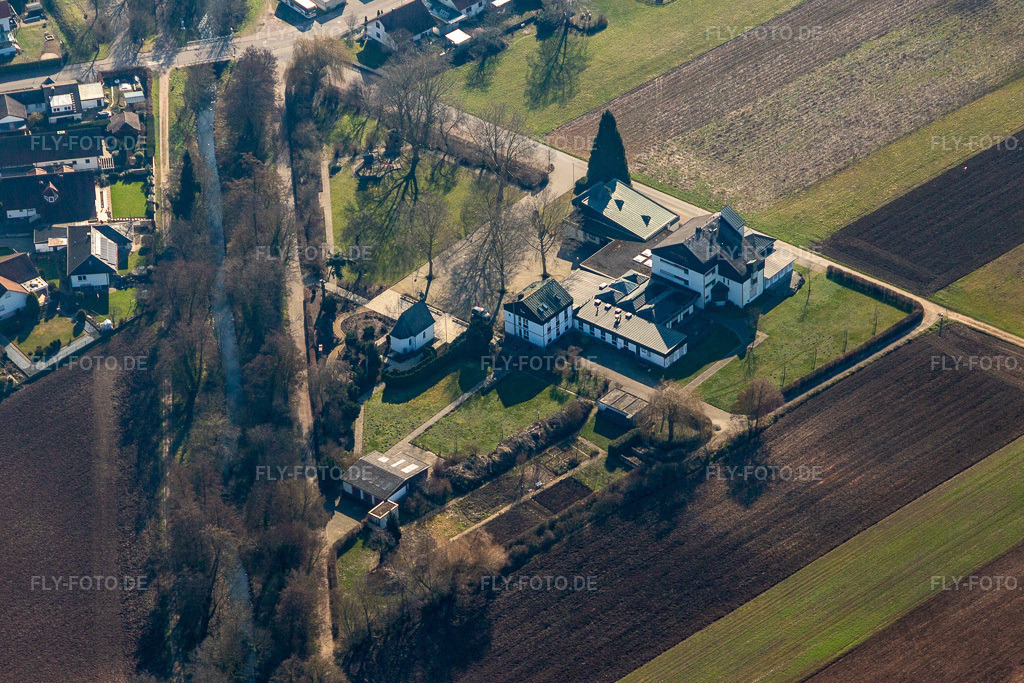 Luftbild: Schönstattkapelle und Schönstattzentrum 