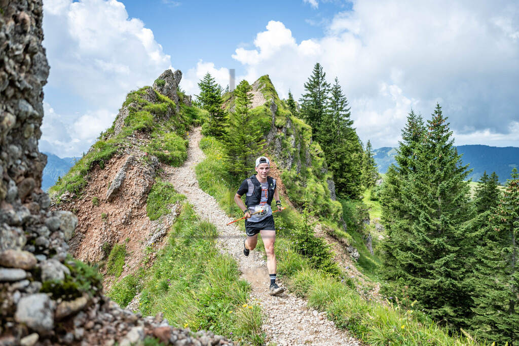 35. Gebirgsmarathon | 35. Gebirgsmarathon 2024 am 03.08.2024 in Immenstadt. Einer der anspruchsvollsten​und ältesten Bergläufe​Deutschlands im Naturpark Nagelfluhkette!(Foto: Dominik Berchtold/www.dberchtold.com)Instagram: @d_berchtold_foto 