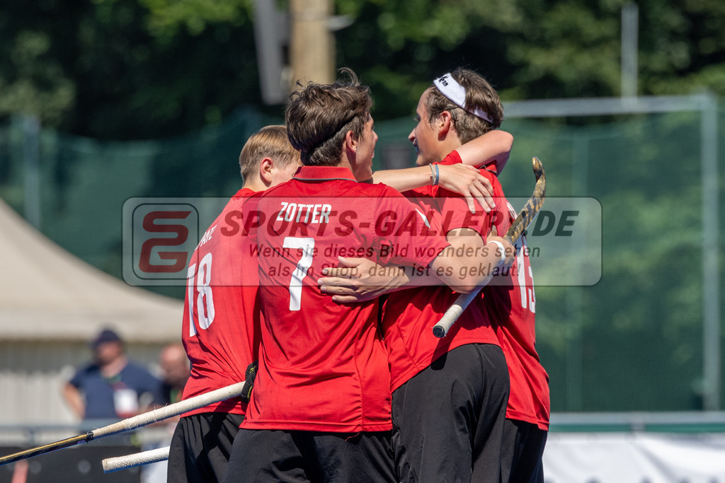 SFE_20230708_0113 | EuroHockey EM U18 Boys Austria vs Ireland am 08.07.2023 in Krefeld (Gerd-Wellen-Hockeyanlage), Photo: Stephan Fehrmann 2023 (Sports-Gallery)