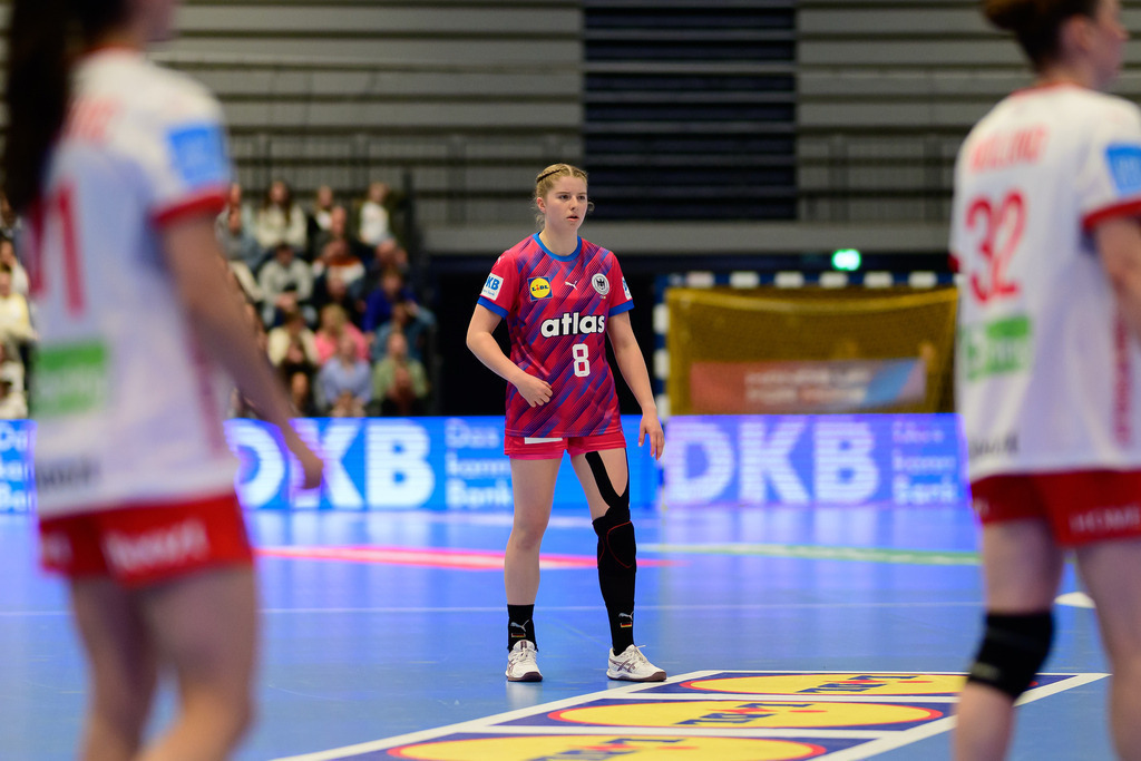 Handball I Frauen I Saison 2024-2025 I Länderspiel I Deutschland - Dänemark | Der Sportfotograf. - Realisiert mit Pictrs.com