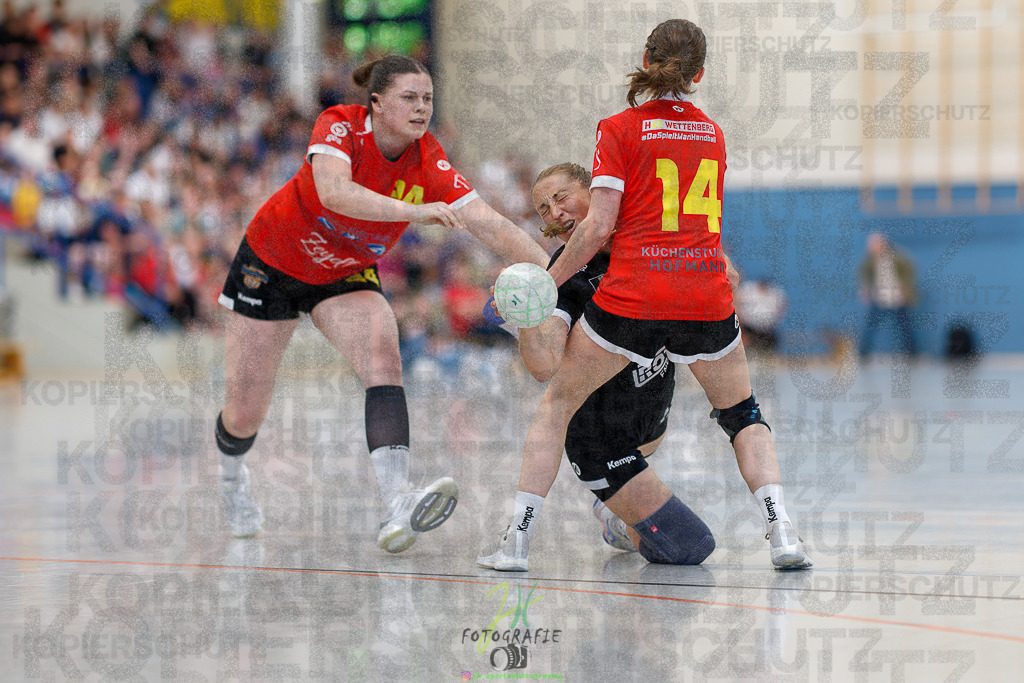 HSG Wettenberg - HSG Lumdatal | Wiederholungs-/Entscheidungsspiel um die Meisterschaft in der Frauen Oberliga Mitte und Aufstieg in die RegionalligaHSG Wettenberg - HSG Lumdatal am 11.05.2025 in Launsbach (Wettenberg) (Halle GS Launsbach (Wettenberg))Photo © 2025 - Jörg Heinrich - Realisiert mit Pictrs.com