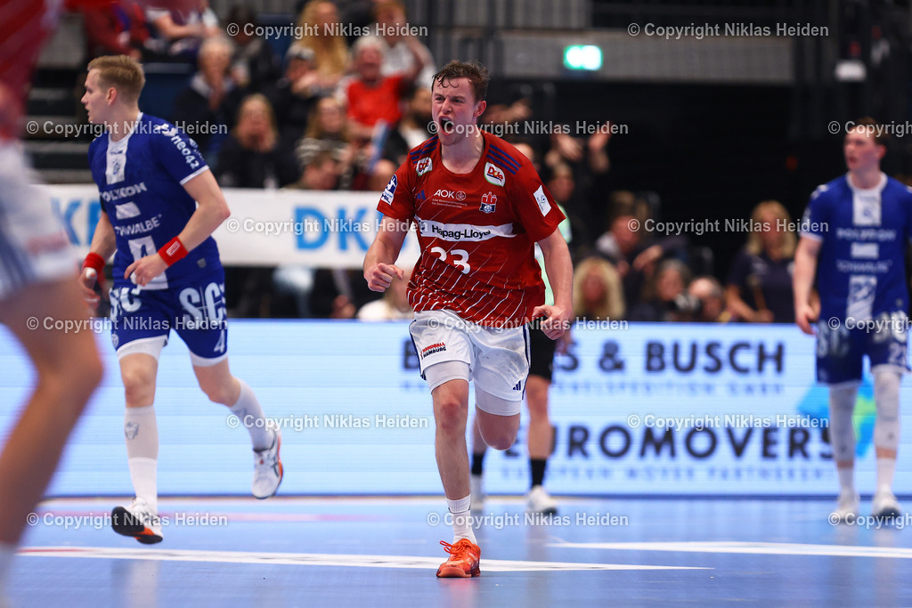 NH_HandballSportVereinHamburg_VfLGummersbach_HandballBundesliga_27022025 | #33 Moritz Sauter (HSV Hamburg)Handball I Herren I Bundesliga (Daikin HBL) I Saison 2024-2025 I 21. Spieltag I HSV Hamburg - VfL Gummersbach I 27.02.2025 I Sporthalle Hamburg