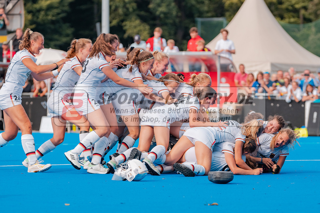 HK_20230716_103108 | Euro Hockey WU18 Girls Finale Belgium vs Germany Championship Girls & Boys am 16.7.2023 CHTC , Krefeld ,