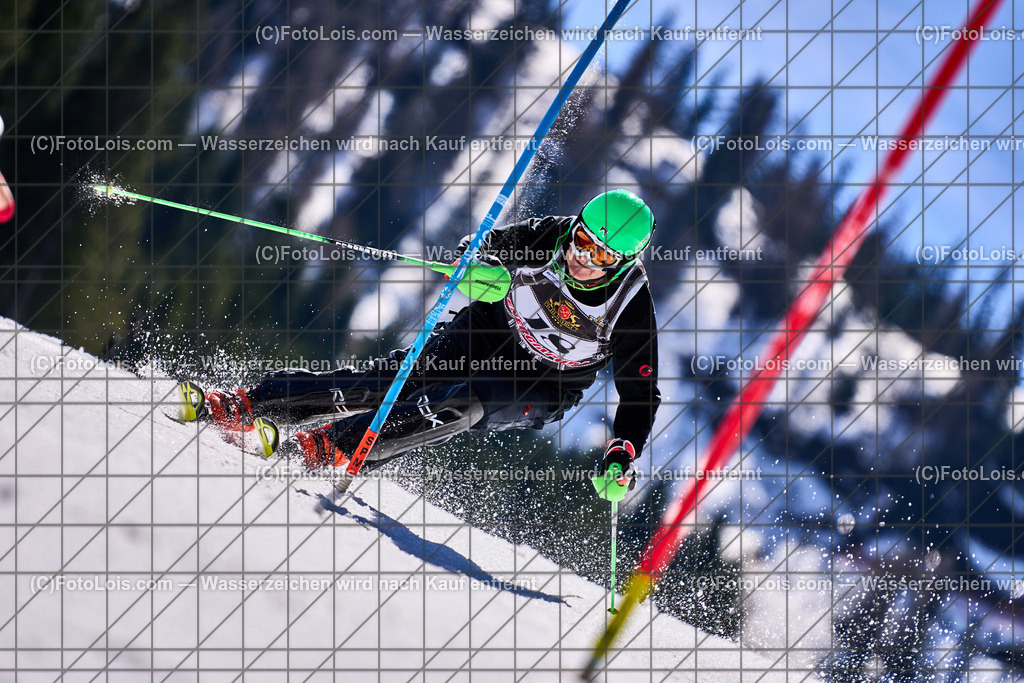 ALP2128_Reiteralm_Steir-LM_SL_Hoecher Franz | (C)FotoLois.com, Alois Spandl. Steirische Landesmeisterschaften Ski alpin SLALOM, Reiteralm, Sa 13. April 2024.