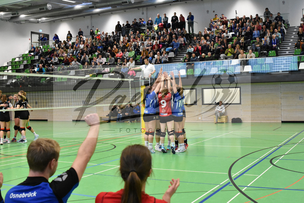 20200202_VCOOTB_0010 | Volleyball, Frauen:   waehrend des Spiels der Regionalliga NordWest zwischen VC Osnabrueck und Oldenburger TB in der Schlosswall-Halle am 02.02.2020 in Osnabrueck, Deutschland. - Realisiert mit Pictrs.com