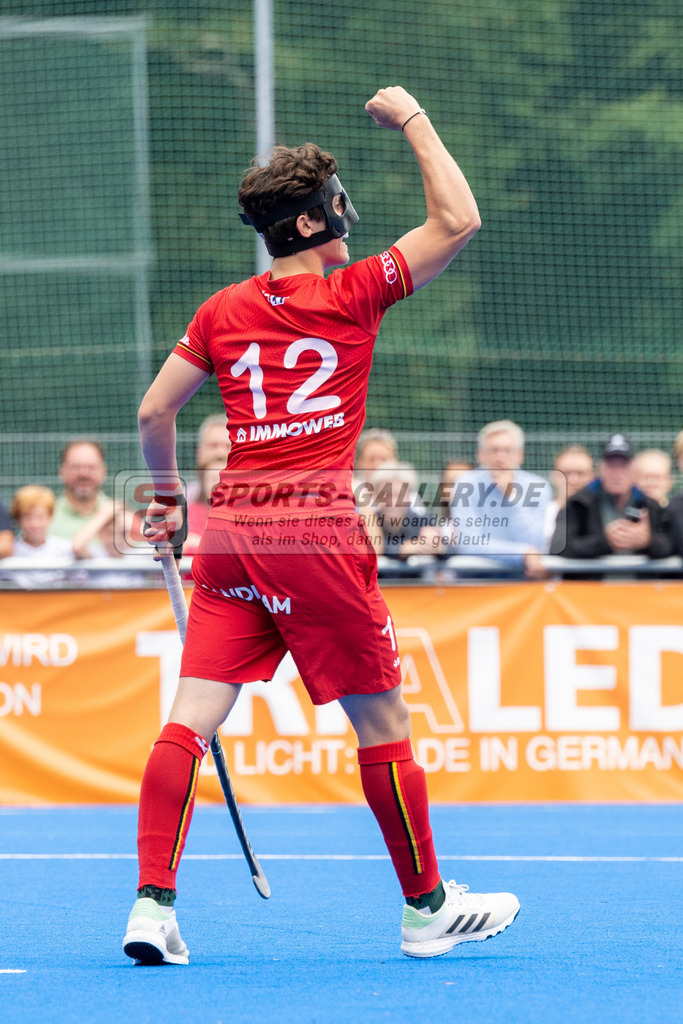 SFE_20230716_0320 | EuroHockey EM U18 Boys Final Belgium vs Germany am 16.07.2023 in Krefeld (Gerd-Wellen-Hockeyanlage), Photo: Stephan Fehrmann 2023 (Sports-Gallery)