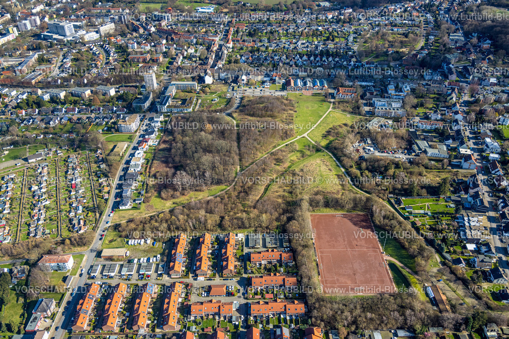 Herne230212007 | Luftbild, Flottmannpark und Flottmann-Hallen,
Herne-Süd, Herne, Ruhrgebiet, Nordrhein-Westfalen, Deutschland