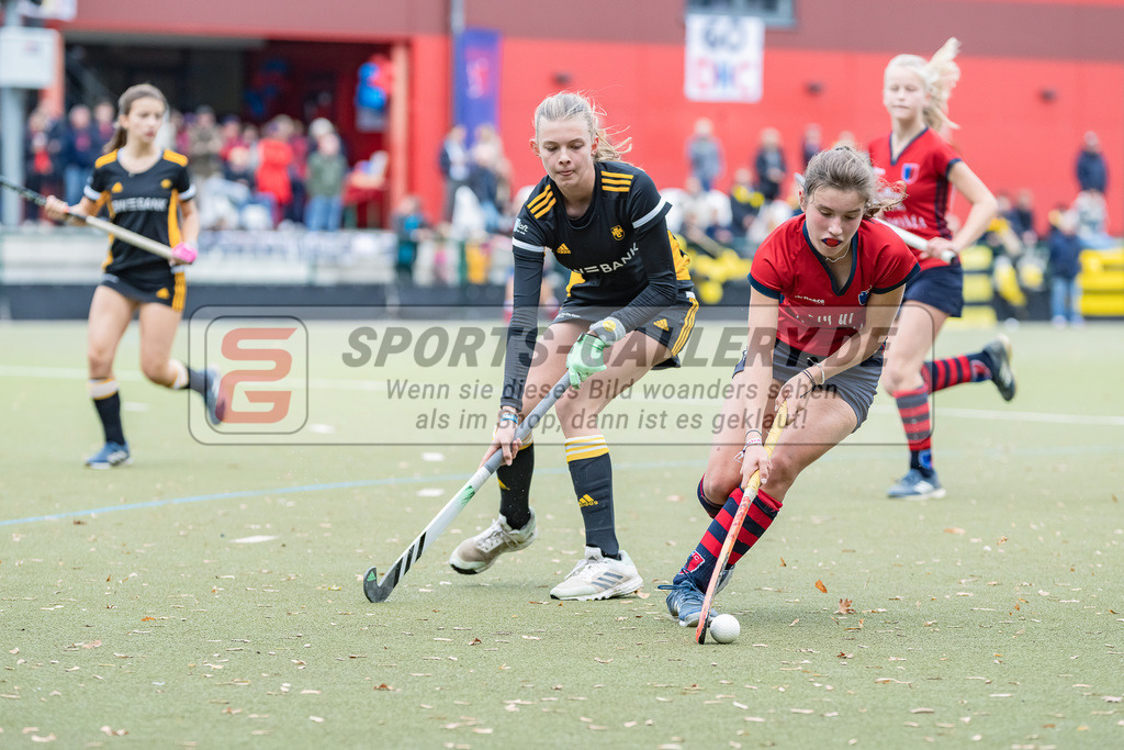 HK_20231022_105924 | Platz 3 Deutsche Meisterschaft Feld WU16 Berliner HC - Harvestehuder THC am 22.10.2023 DHC, Düsseldorf ,