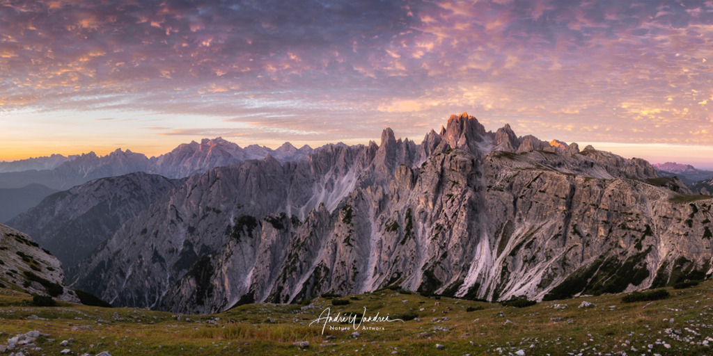 Brennender Himmel im Hochgebirge | Andre Wandrei - Nature Artworx - Realisiert mit Pictrs.com