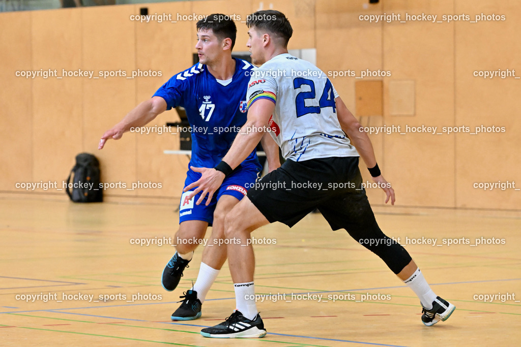 SC Ferlach vs. RK Zagreb 24.8.2023 | #47 Aleks Kavcic, #24 Jovanovic Mladan