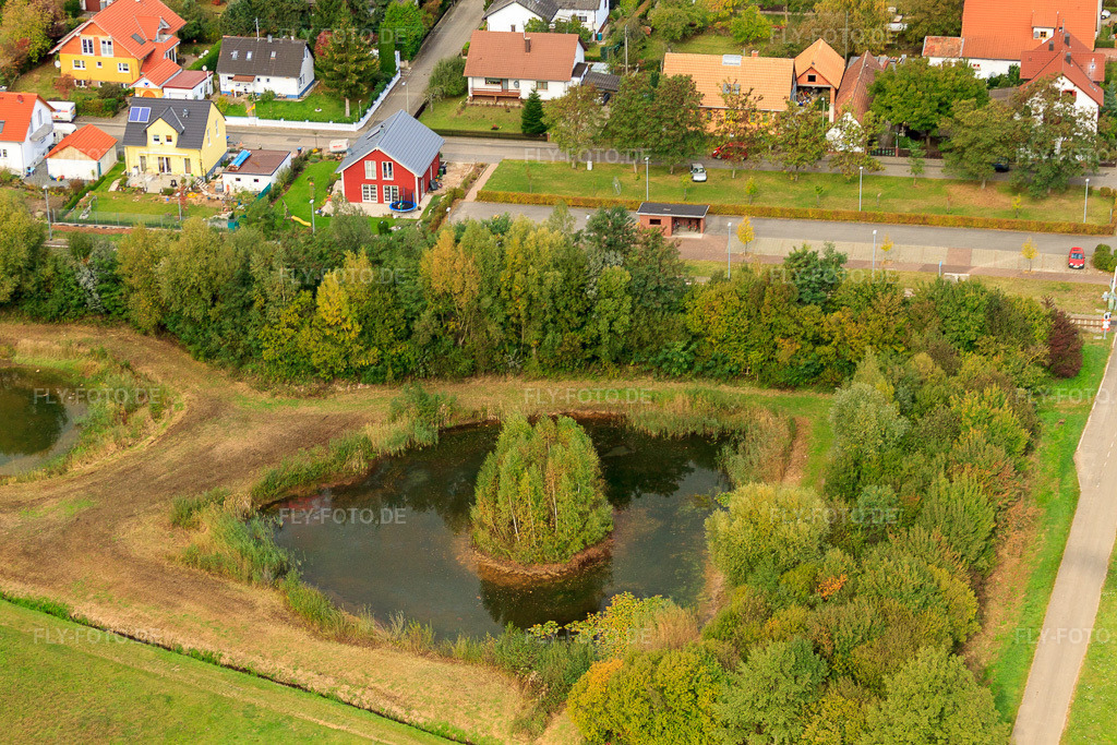 Luftbild: Biotop in Kapsweyer im Bundesland Rheinland-Pfalz in Deutschland. Foto: IMG_22490.jpg vom 15.10.2009 durch Werner Riehm/FLY-FOTO.de