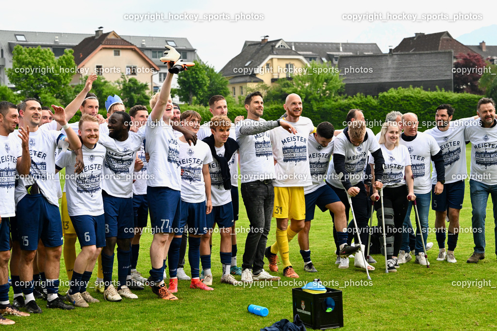 ATUS Velden Meisterfeier 2023 20.5.2023 | Jubel ATUS Velden Mannschaft