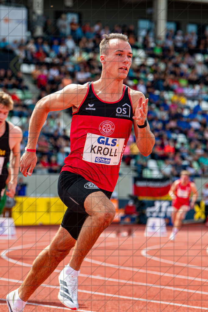DIE FINALS 2025 | Dt. Leichtathletik Meisterschaft | Halbfinalläufe 400m Herren | Dammermann und Kroll mit unterschiedlichen Ergebnissen und Erfolgen in den Halbfinalläufen.  //  02.08.25: DIE FINALS 2025 | Dt. Leichtathletik Meisterschaft | Halbfinalläufe 400m Herren / Dresden / Deutschland  //   CREDIT:www.bullenfotos.de, Martin König, Hörner Weg 40, D-49078 Osnabrück, +4917663732967 // Nutzung und Weitergabe nur zu den vereinbarten Zwecken. Presseanfragen an Ersteller. Alle Rechte beim Ersteller. Honorierung nach MFM. - Realisiert mit Pictrs.com