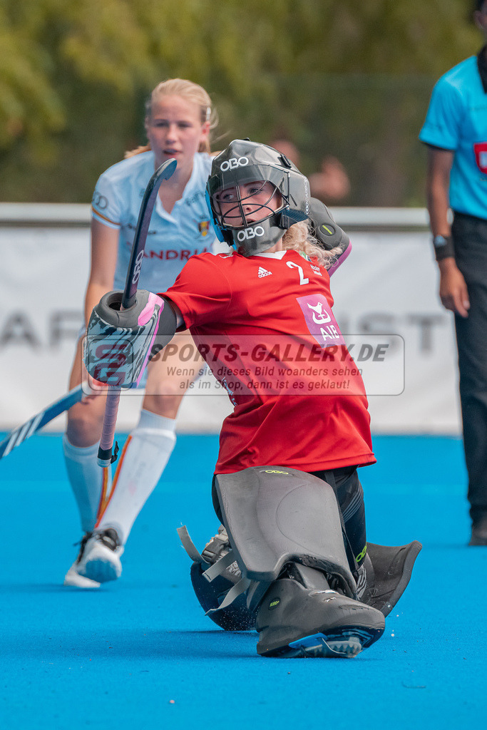 HK_20230709_100245 | Euro Hockey WU18 Belgium - Ireland Championship Girls & Boys am 9.7.2023 CHTC , Krefeld ,