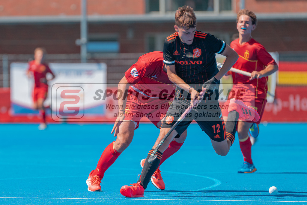 HK_20230711_101217 | Euro Hockey MU18 Spain vs Netherlands Championship Girls &amp; Boys am 11.7.2023 CHTC , Krefeld ,