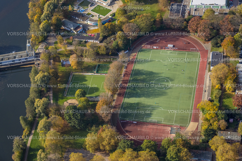 Herdecke221017029 | Luftbild, Sport- und Freizeitzentrum Bleichstein, Sportplatz, Herdecke, Ruhrgebiet, Nordrhein-Westfalen, Deutschland