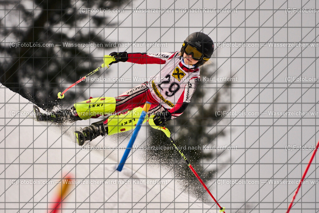 ALP3179_KinderCup-SL_STMK_Strallegg_Holzheu Eva-Maria | Raiffeisen KINDERCUP Alpin, SLALOM auf der JogllandStreif in Strallegg am So 23. Februar 2025. Veranstaller: Steirischer Skiverband (5000). Skiunion Strallegg (5197).