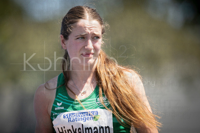 Multisport Event; Ratingen, 28.06.2026 | RATINGEN, GERMANY - JUNE 28, 2026 : Anna Hinkelmann (GER / Germany) competing in the heptathlon’s javelin throw during the Multisport Event at Stadion Ratingen on June 28, 2026 in Ratingen, Germany.
