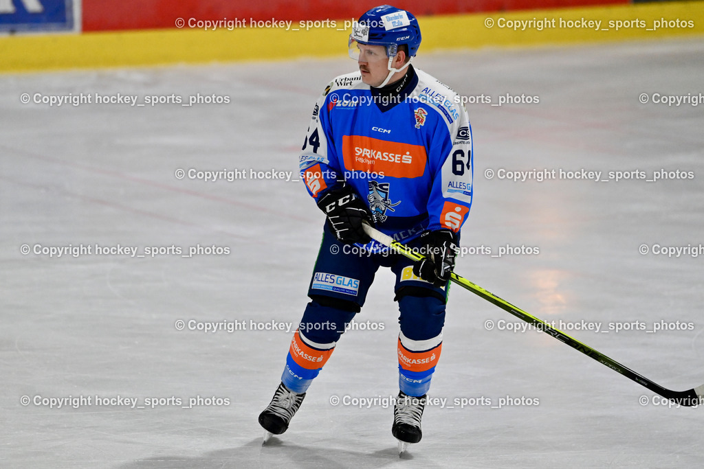 ESC Sparkasse Steindorf vs. LE Kings | #64 Stichauner Fabian ESC Steindorf, ESC Sparkasse Steindorf vs. LE Kings, ESC Sparkasse Steindorf vs. LE Kings am 01.11.2025 in Steindorf (Ossiachersee Halle), Austria, (Photo by Bernd Stefan)