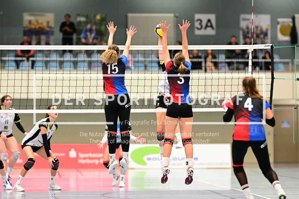 Volleyball I Frauen I Saison 2024-2025 I Regionalliga Nord I VT Hamburg - VSG Lübeck I 84734 | Der Sportfotograf. - Realisiert mit Pictrs.com
