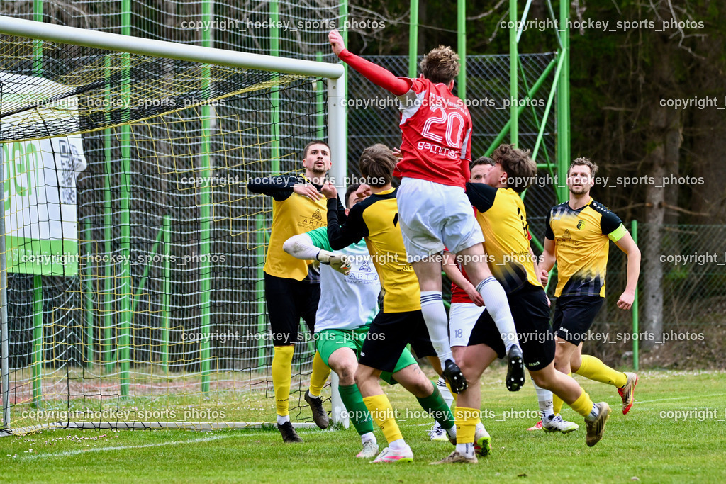 SV Arnoldstein vs. FC Union Sillian-Heinfels | #20 Marco Ortner FC Sillian, #14 Edis Sehic SV Arnoldstein, #16 Justin Galli SV Arnoldstein, #31 Roman Binter SV Arnoldstein, #1 Moritz Zimmermann SV Arnoldstein, SV Arnoldstein vs. FC Union Sillian-Heinfels, SV Arnoldstein vs. FC Union Sillian-Heinfels am 29.03.2026 in Arnoldstein (Waldparkstadion Arnoldstein), Austria, (Photo by Bernd Stefan)