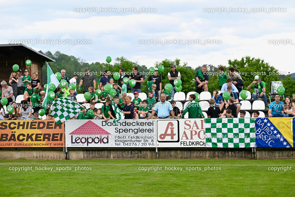 SV Feldkirchen vs. ATSV Wolfsberg 26.5.2023 | SV Feldkirchen Fans, Luftballon Aktion