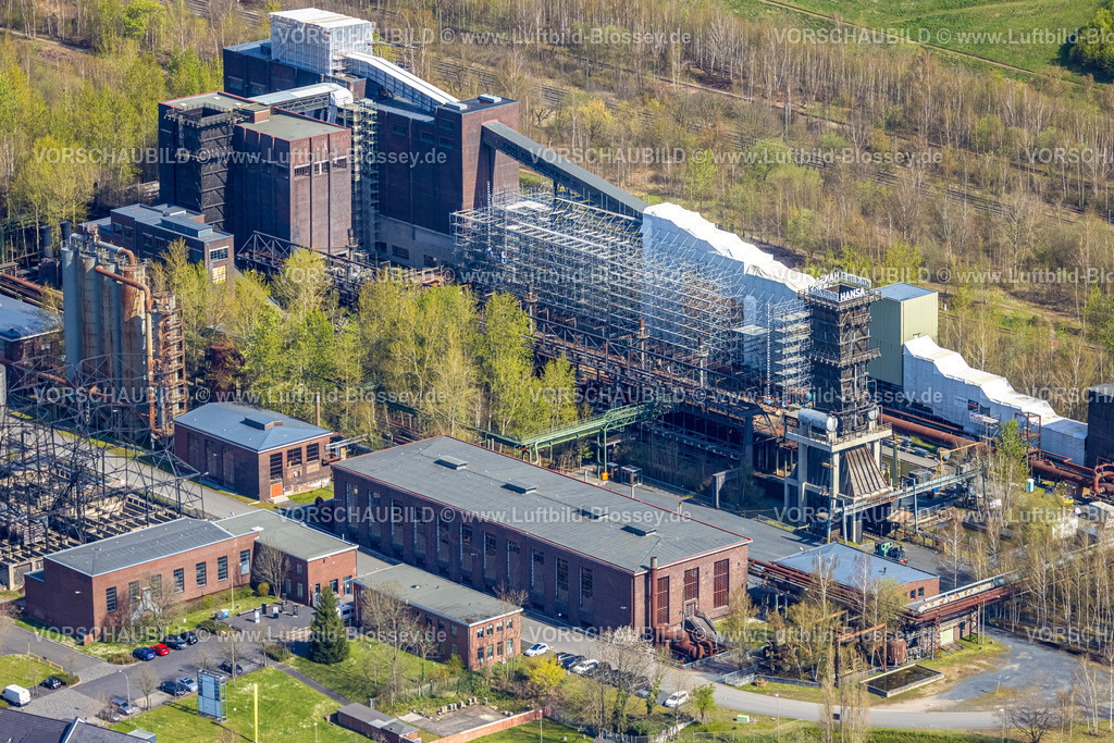 Dortmund220400786 | Luftbild, Industriedenkmal Kokerei Hansa, Huckarde, Dortmund, Ruhrgebiet, Nordrhein-Westfalen, Deutschland