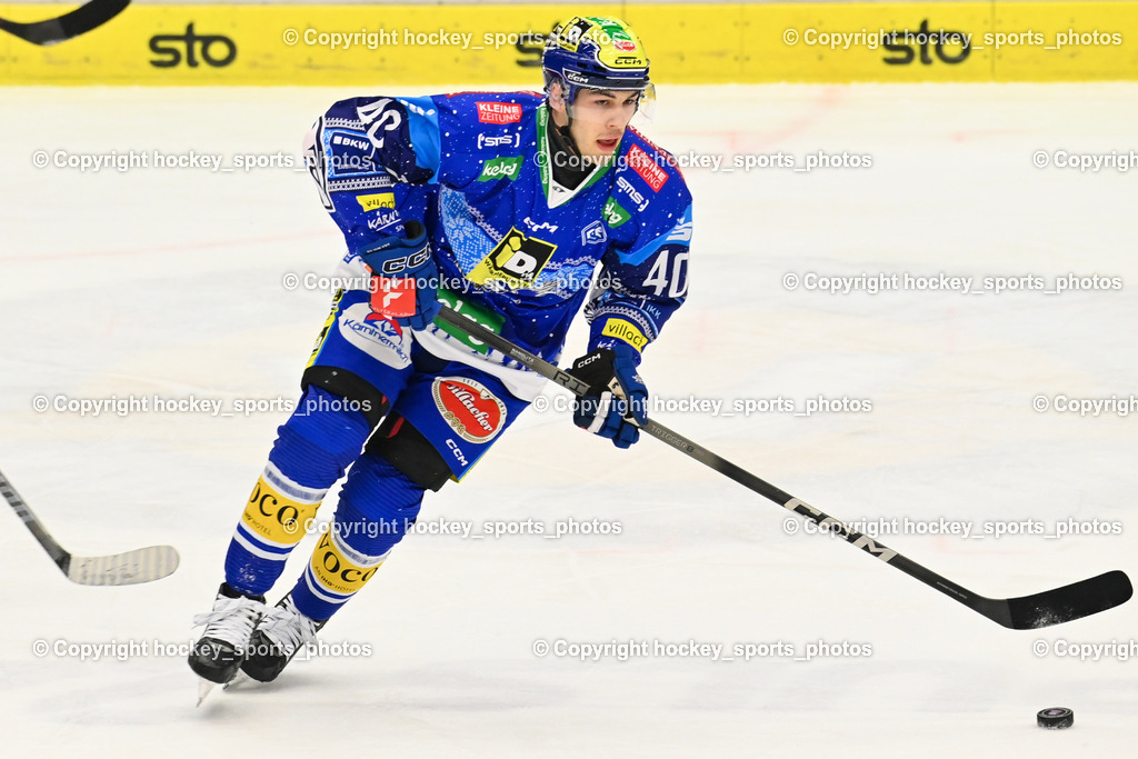 EC IDM Wärmepumpen VSV vs. Pioneers Vorarlberg | #40 WALLENTA Elias EC VSV, EC IDM Wärmepumpen VSV vs. Pioneers Vorarlberg, EC IDM Wärmepumpen VSV vs. Pioneers Vorarlberg am 14.12.2024 in Villach (Stadthalle Villach), Austria, (Photo by Bernd Stefan)