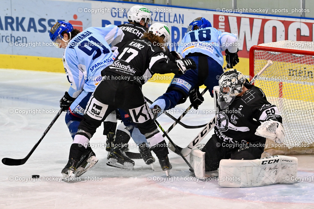 ESC Steindorf vs. SC Hohenems 11.3.2023 | #69 Skec Karlo, #18 Pöck Markus, #17 Kainz Pascal, #91 Kravanja Kristian