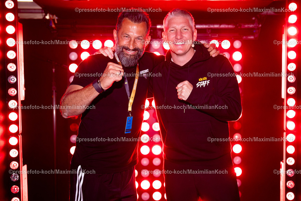 KLG04052501002 | COLOGNE, GERMANY - MAY 04: Kings League Germany at MMC Studios on May 04, 2025 in Cologne, Germany. (Photo by Maximilian Koch/Quality Sport Images/Kings League)