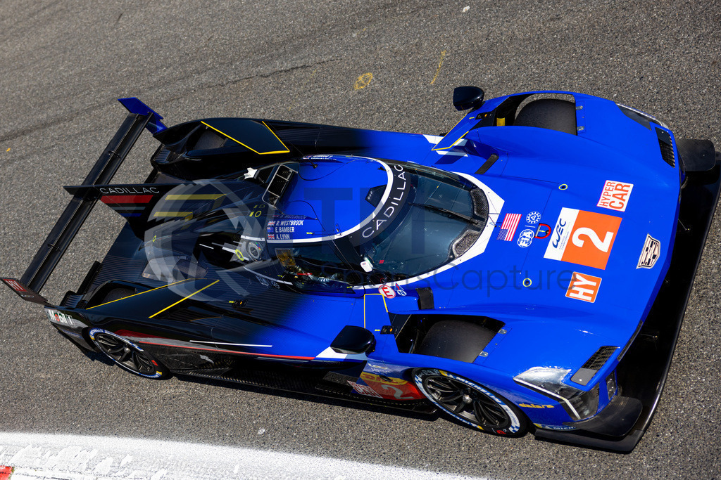 Trainproduction-20230708-0164 | MONZA,ITALY,08.Jul.23 - MOTORSPORTS - WEC, FIA World Endurance Championships, 6h of Monza, Autodromo Monza. Image shows Earl Bamber (NZL), Alex Lynn (GBR) and Richard Westbrook (GBR/ Cadillac Racing). Photo: Trainproduction / Matthias Trinkl