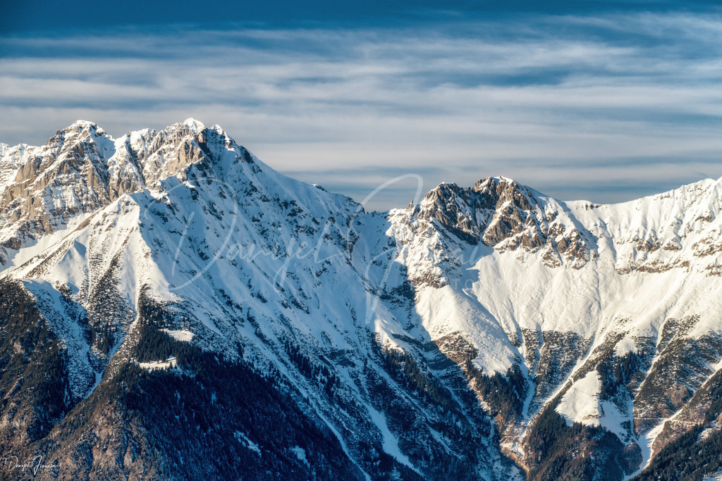 Nordkette | Blick auf Brandjoch und Frau Hitt