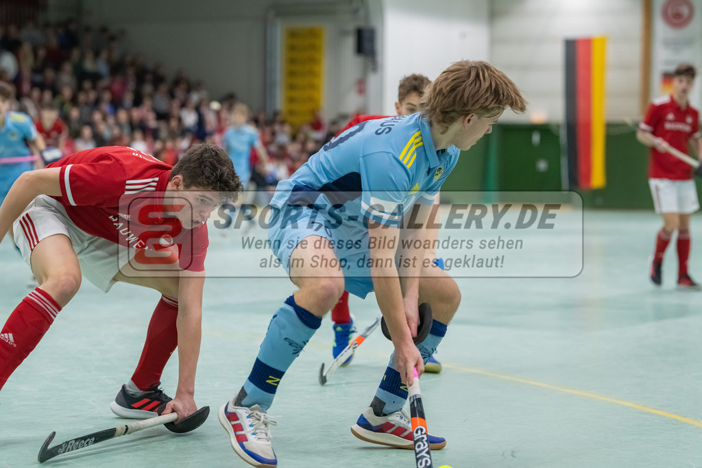 HK_20230305_106028 | Deutsche Meisterschaft MU16 1/2 Finale Rot-Weiss Köln - Zehlend. Wespen am 5.3.2023 RWK, Köln ,