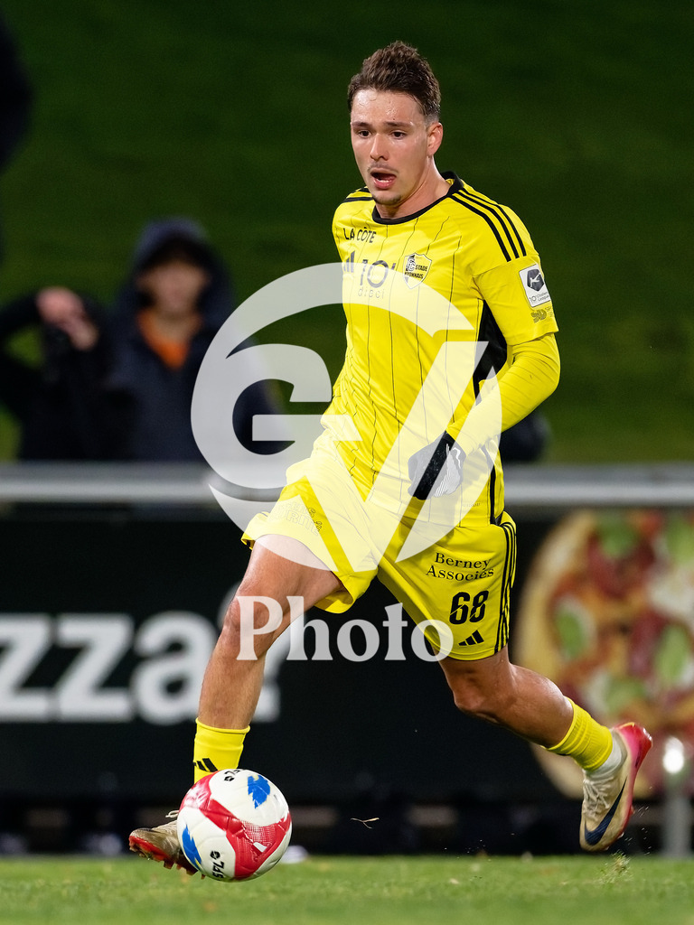 dieci Challenge League - FC Stade Nyonnais v FC Vaduz |  during the dieci Challenge League match between FC Stade Nyonnais and FC Vaduz at Centre sportif de Colovray in Nyon, Switzerland