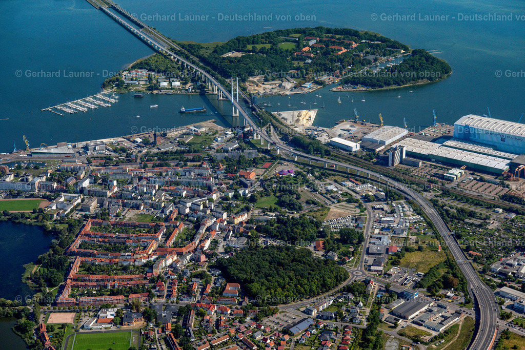 4061620 | Rügen- u. Ziegelgraben Brücke, Stralsund