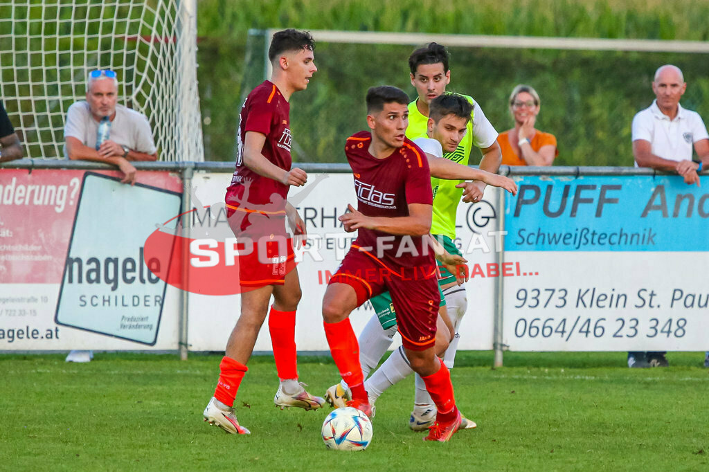 ASKÖ Wölfnitz - WSG Radenthein 2-2, Unterliga West | Lukas Hausott (ASKÖ Wölfnitz #23) ASKÖ Wölfnitz - WSG Radenthein 2-2 am 20.08.2023 in Wölfnitz
(Sportplatz), Austria, (Photo by Ernst Krawagner sport-fan.at) - Realisiert mit Pictrs.com