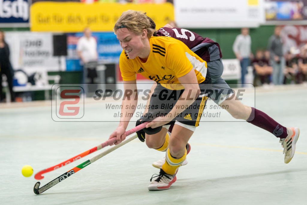 SFE_20230304_0018 | Deutsche Meisterschaft Männliche U16 Halle 2023 am 04.03.2023 in Köln (KTHC Stadion Rot-Weiss Köln Tennis and Hockey Club), Photo: Stephan Fehrmann 2022 (Sports-Gallery)