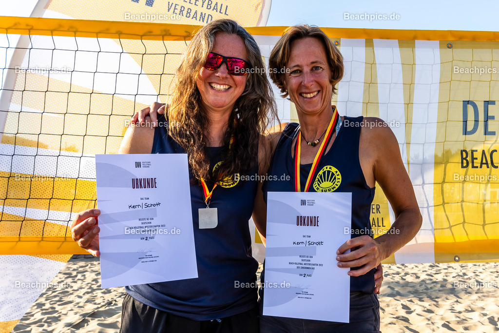 2023-00086484-DSBM-Deutsche-Senioren-Beach-Meisterschaft | Siegerehrung Platzierte DSBM 2023