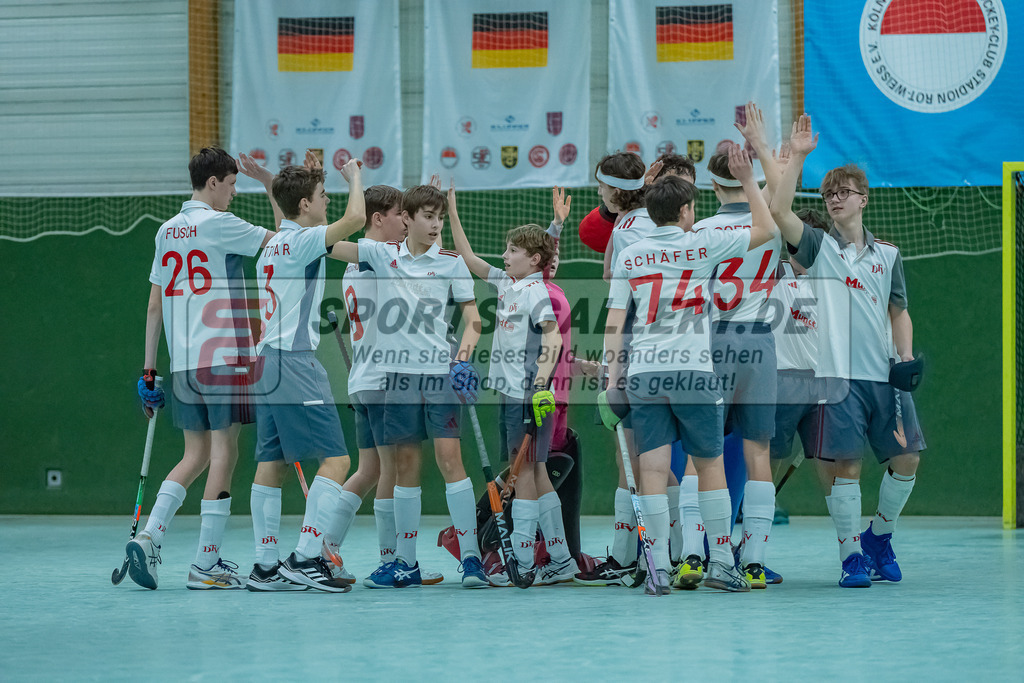 HK_20240225_108622 | Spiel um Platz 3 Deutsche Meisterschaft MU14 am 25.2.2024 Halle RW Köln, Köln ,
