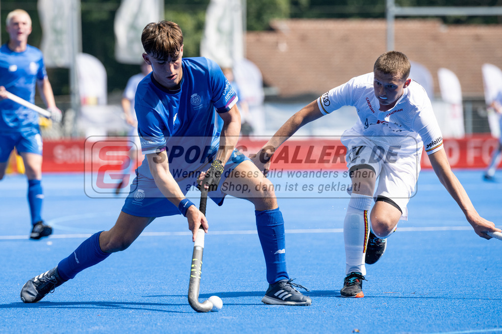SFE_20230708_0107 | EuroHockey EM U18 Boys Belgium vs Scotland am 08.07.2023 in Krefeld (Gerd-Wellen-Hockeyanlage), Photo: Stephan Fehrmann 2023 (Sports-Gallery)