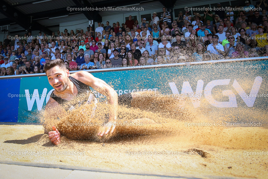 RT17062399608 | 17.06.2023, Leichtathletik, Mehrkampf-Meeting Ratingen, Tag 1, Stadion am Stadionring: Tim Nowak (SSV Ulm 1846)