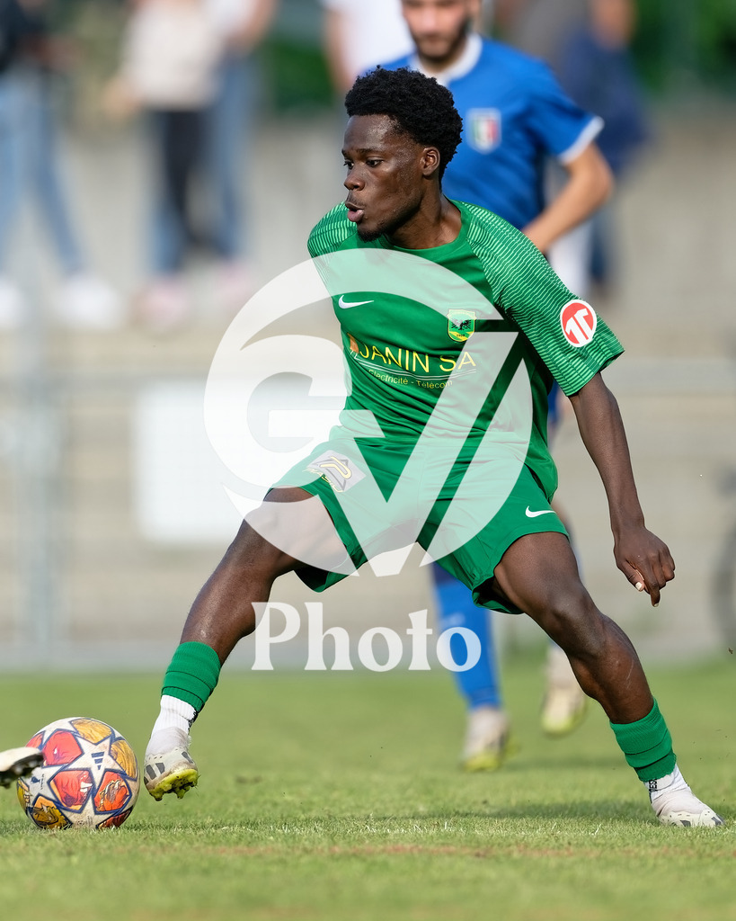 2e ligue - FC Veyrier Sports v CS Italien | during the 2e ligue game between FC Veyrier Sports and CS Italien at Stade de Veyrier in Veyrier, Switzerland